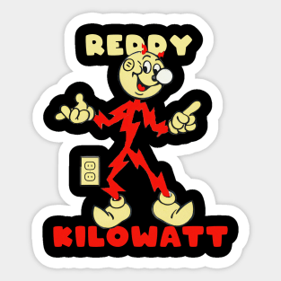 REDDY KILOWATT IS FUN Sticker